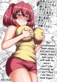 (C100) [PROTMIND] Kazokugurumi de Tsukiai no Aru Tonari no Ie no Hatsuiku shikitta Kuso Namaiki na Mesugaki ga Ore o Shitsuyou ni Chouhatsu shite kite Sorosoro Gaman Dekinai [English] [CulturedCommissions]