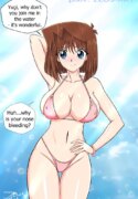 Anzu Mazaki/ Tea Gardner at the pool (english) Zeus-Art