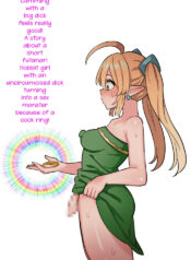 [English] [Hotaru] Cumming with a big dick feels really good! A story about a short futanari hobbit girl with an uncircumcised dick turning into a sex monster because of a cock ring! | Tanshou Houkei Futanari Hobbit Shoujo ga Mahou no Yubiwa de Kyokon Seiyoku Monster ni naru Hanashi [CarlJPTL]