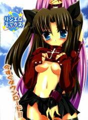(Boku Dake no Egao) [Lezmoe!, Yurimoe (Oyu no Kaori, Midorin)] Rin Ero Mix – Ima Sugu Download!! (Fate/stay night)