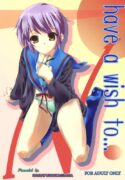 (COMIC1) [Nanatsu no Kagiana (Nanakagi Satoshi)] Have A Wish To… (The Melancholy of Haruhi Suzumiya)