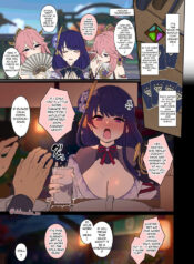 [Dokuneko Noil] The story about the bad things done to drunk Raiden Ei (Genshin Impact) [English] [Fertilization Edit]