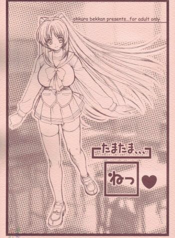 (C68) [Ohkura Bekkan (Ohkura Kazuya)] Tamatama Ne' (ToHeart 2) [English]