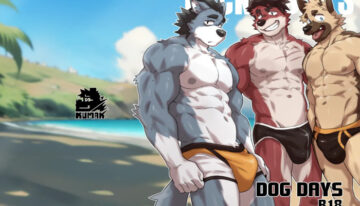[Kumayaki (KUMAK)] Lucky Boys -Dog Days- [English] [Censored]