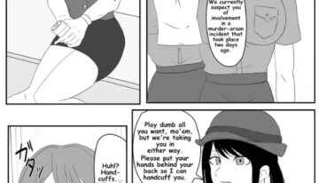 A young lady being arrested. Chapter 1-8 [English]