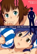 (C77) [Chotto Dake Aruyo. (Takemura Sesshu)] Haruka to Chihaya to Producer. ー Haruka, Chihaya and Producer (THE IDOLM@STER) [English] [head empty]