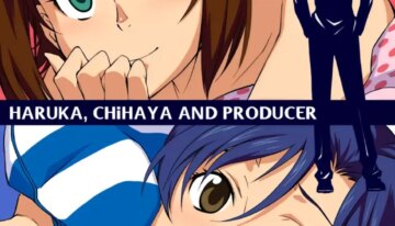 (C77) [Chotto Dake Aruyo. (Takemura Sesshu)] Haruka to Chihaya to Producer. ー Haruka, Chihaya and Producer (THE IDOLM@STER) [English] [head empty]